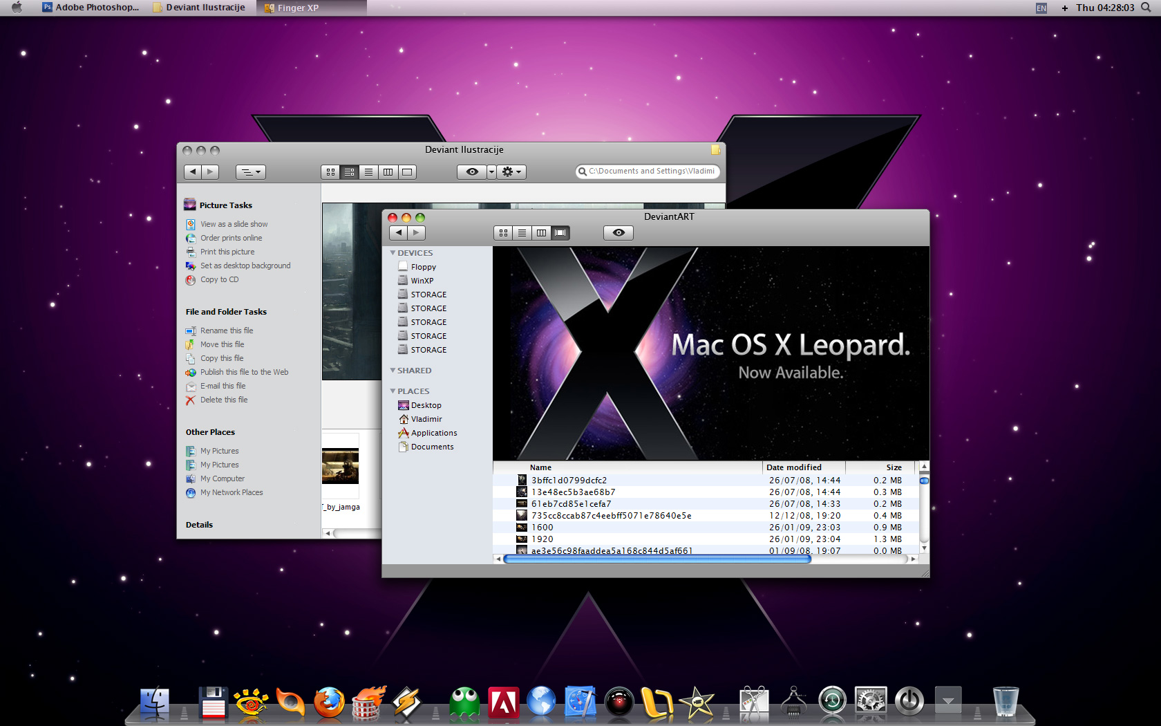 Windows xp theme for mac